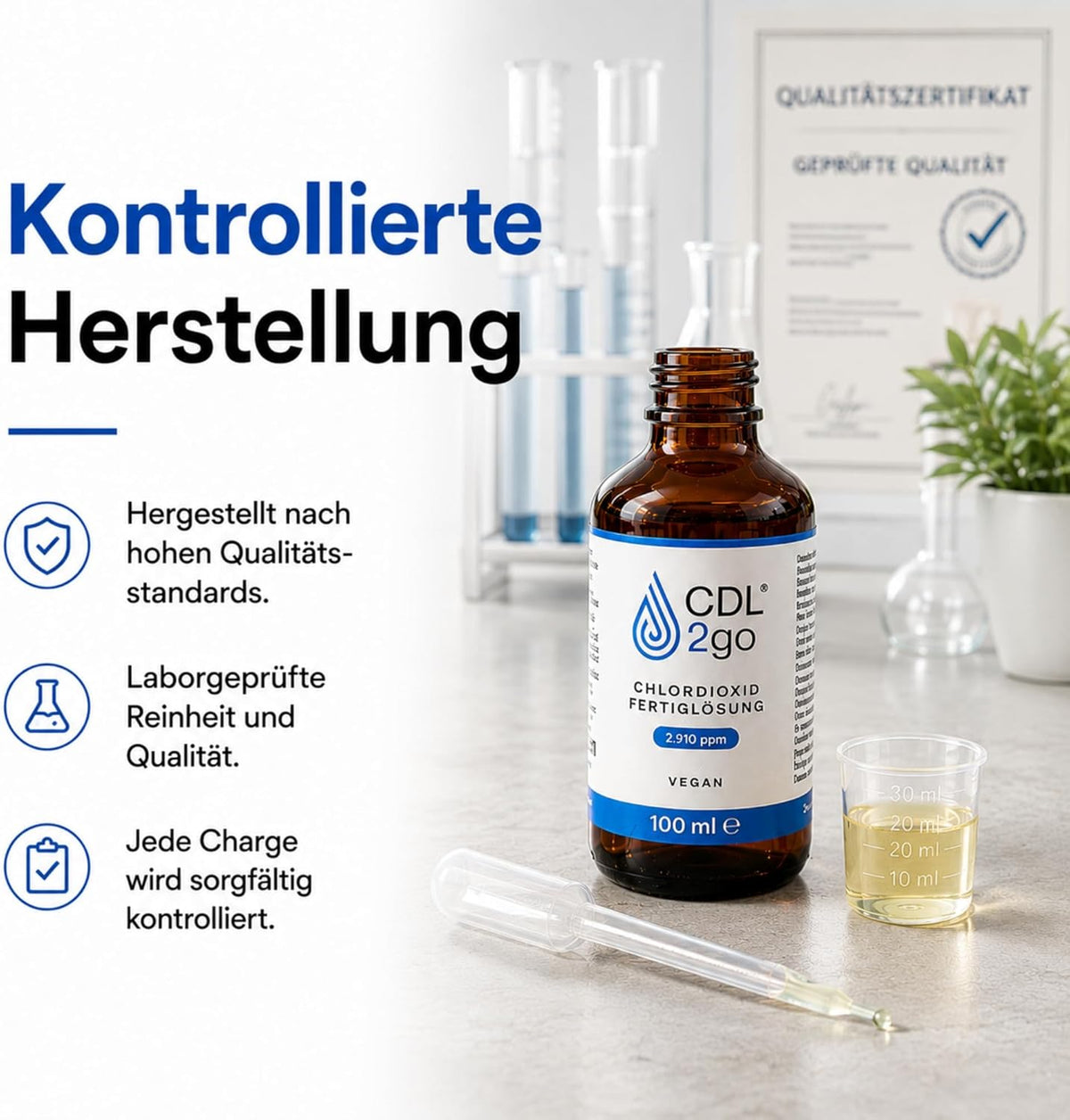 CDL2go, kontrollierte Herstellung in Deutschland