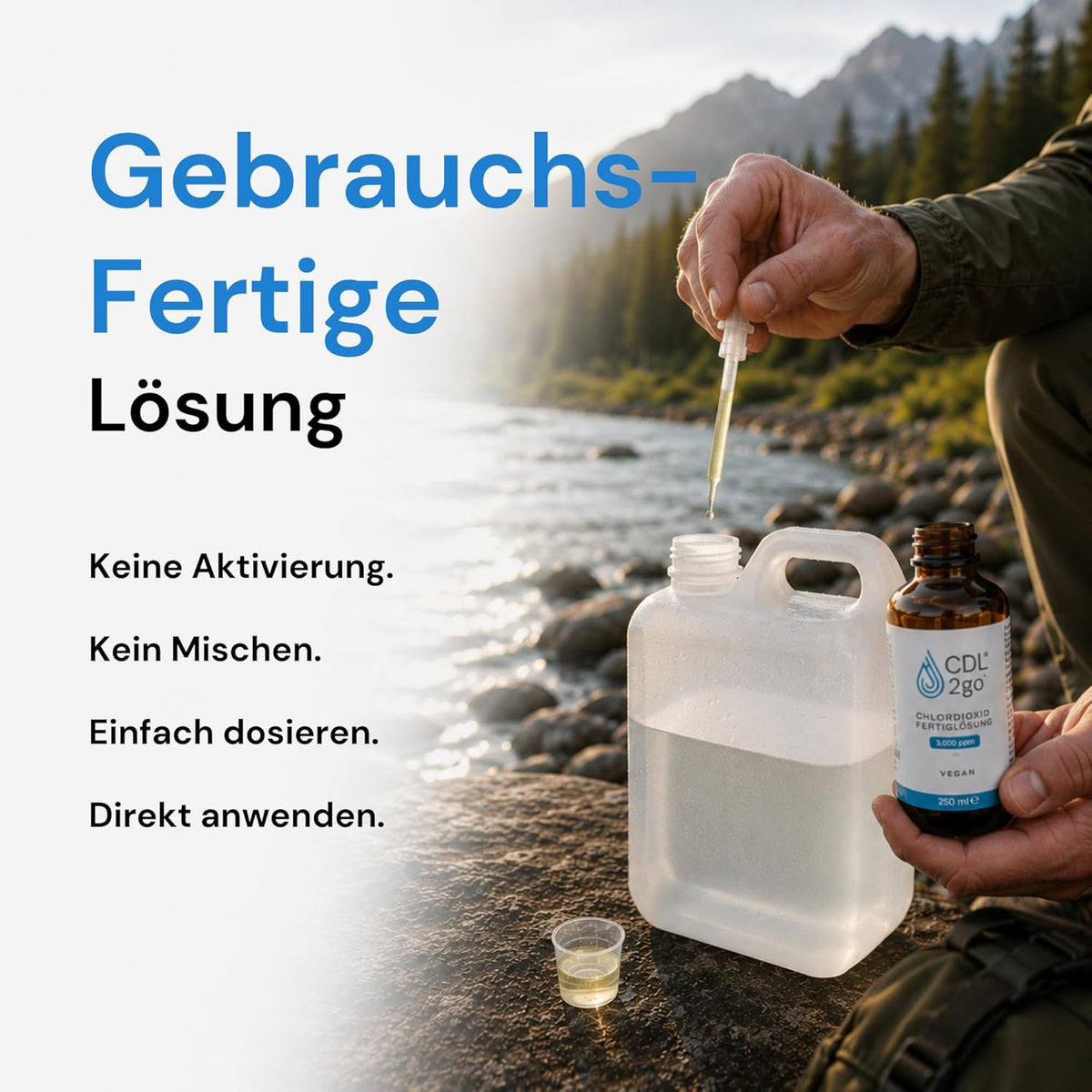 CDL2go 250 ml, gebrauchsfertige Lösung