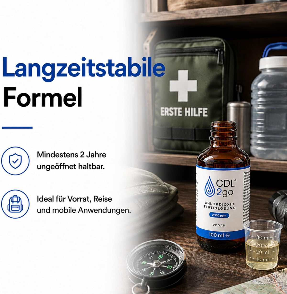 CDL2go, langzeitstabile Fertiglösung