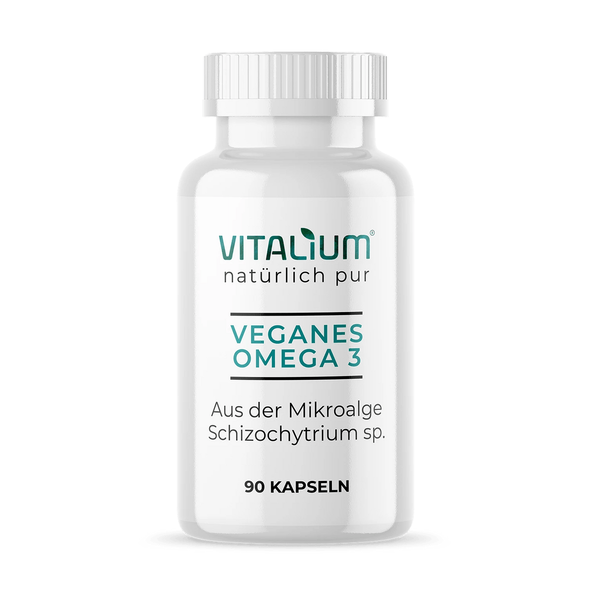 Omega-3 Kapseln aus Algenöl von meinVitalium, Dose