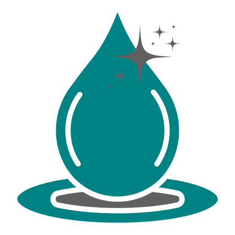 Symbol Wasseraufbereitung: Wassertropfen